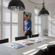 Ultra Shutters Pure White Kitchen